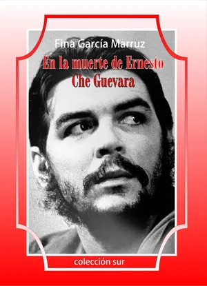 Portada de En la muerte de Ernesto Che Guevara