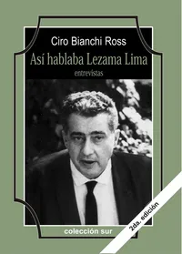 Portada de Así hablaba Lezama Lima